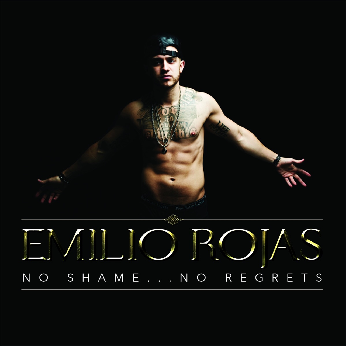 No Shame... No Regrets by Emilio Rojas album cover