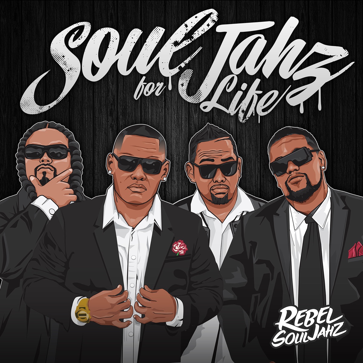 SoulJahz for Life by Rebel Souljahz album cover