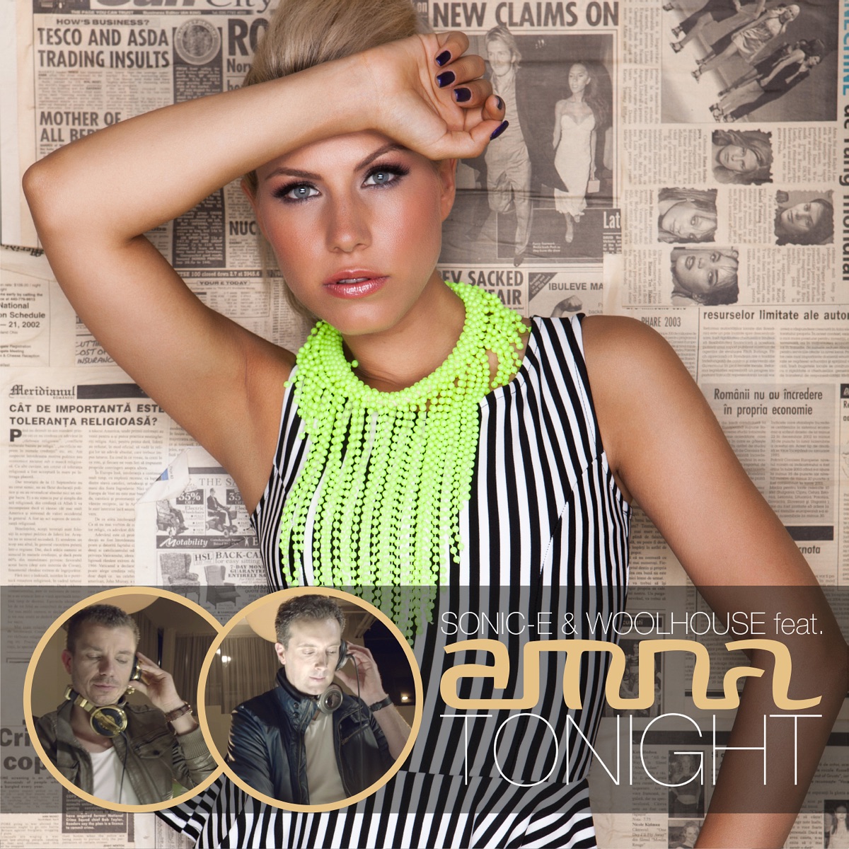 Tonight (feat. Amna) - Single by Sonic-e & Woolhouse album cover