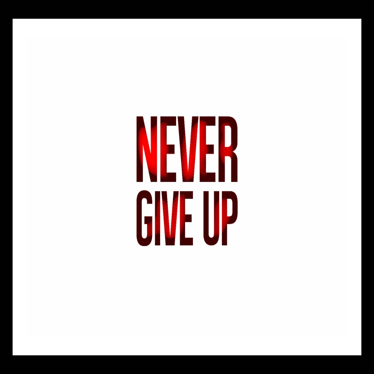 Never Give Up - Single by Malika album cover