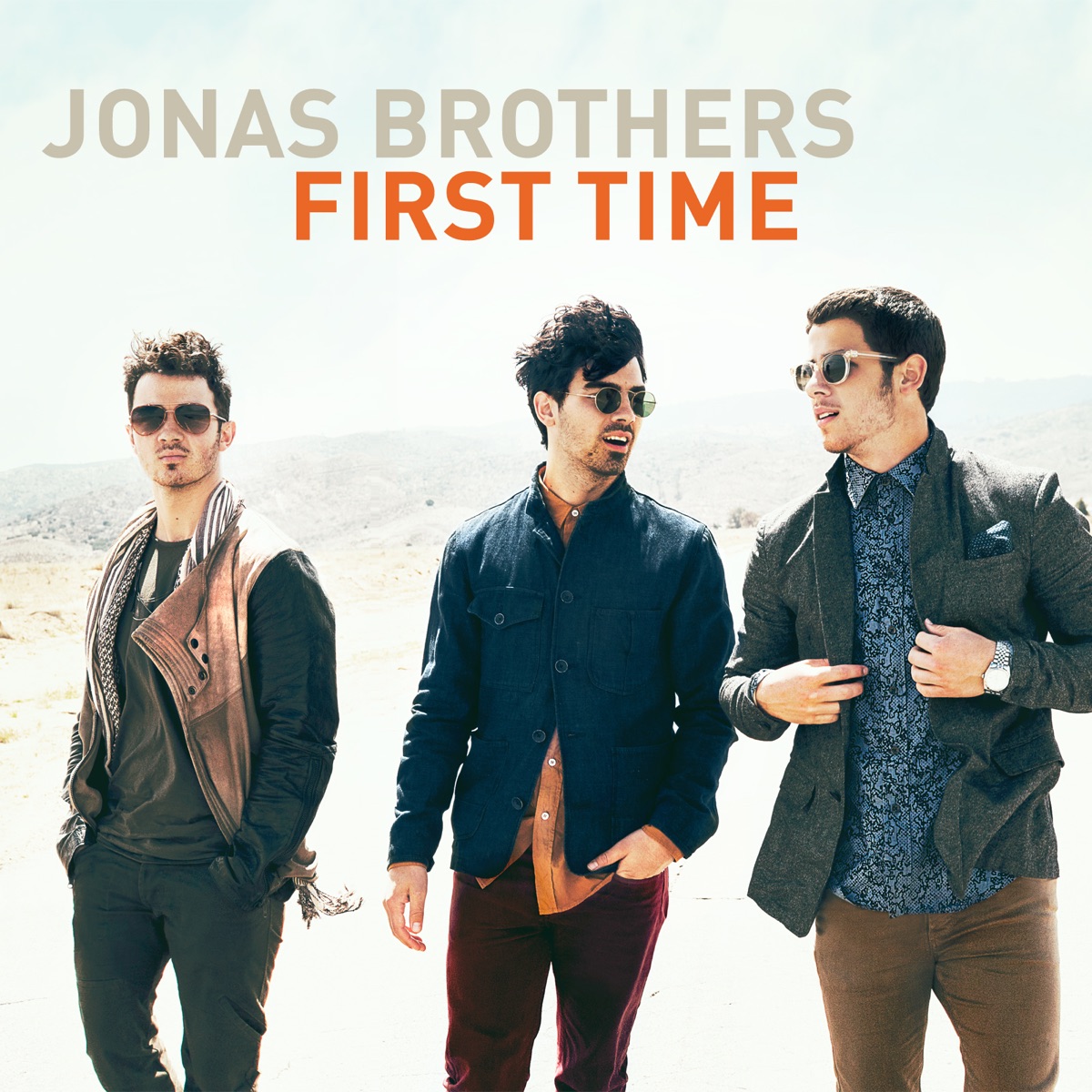 First Time - Single by Jonas Brothers album cover