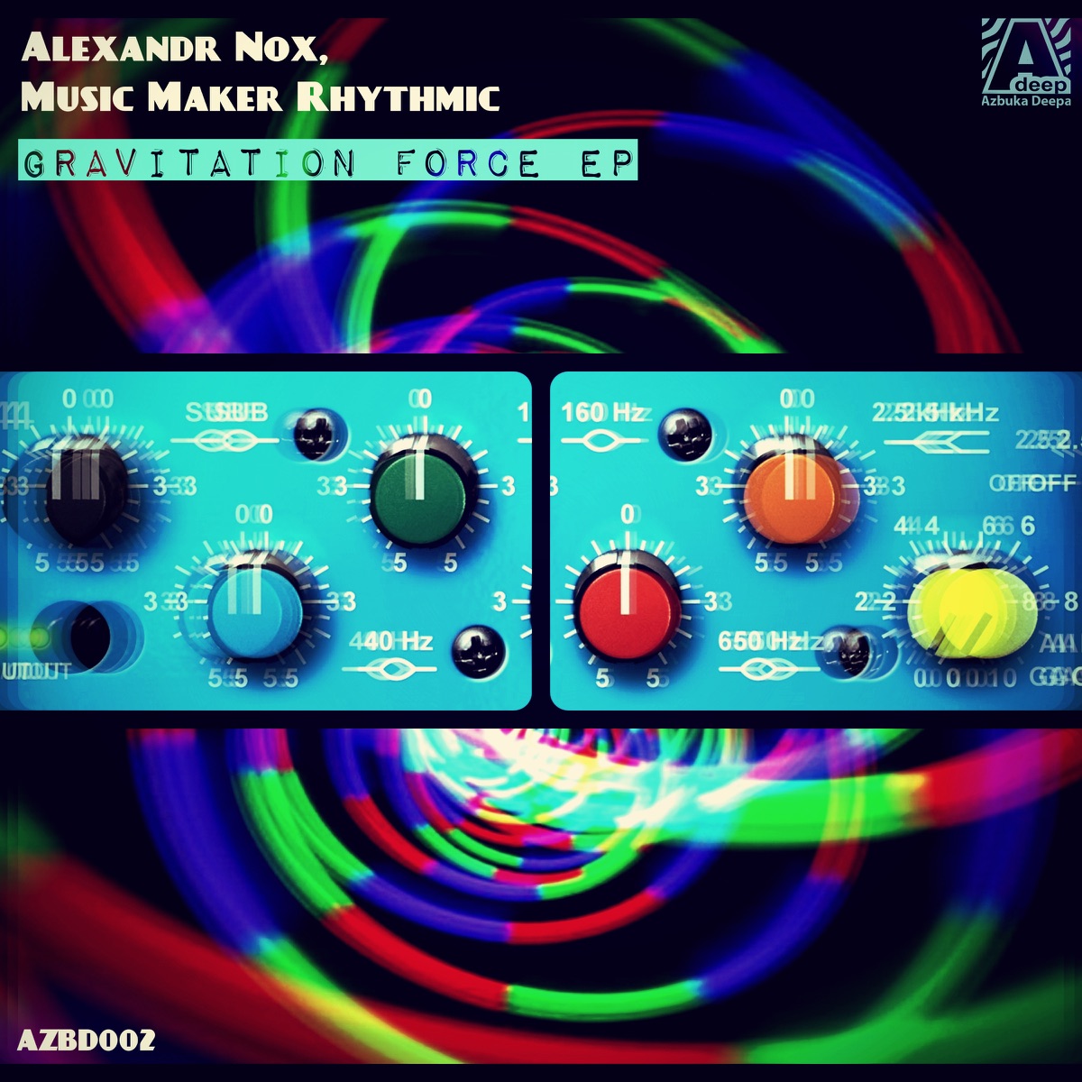 Gravitation Force - EP by Alexandr Nox & Music Maker Rhythmic album cover