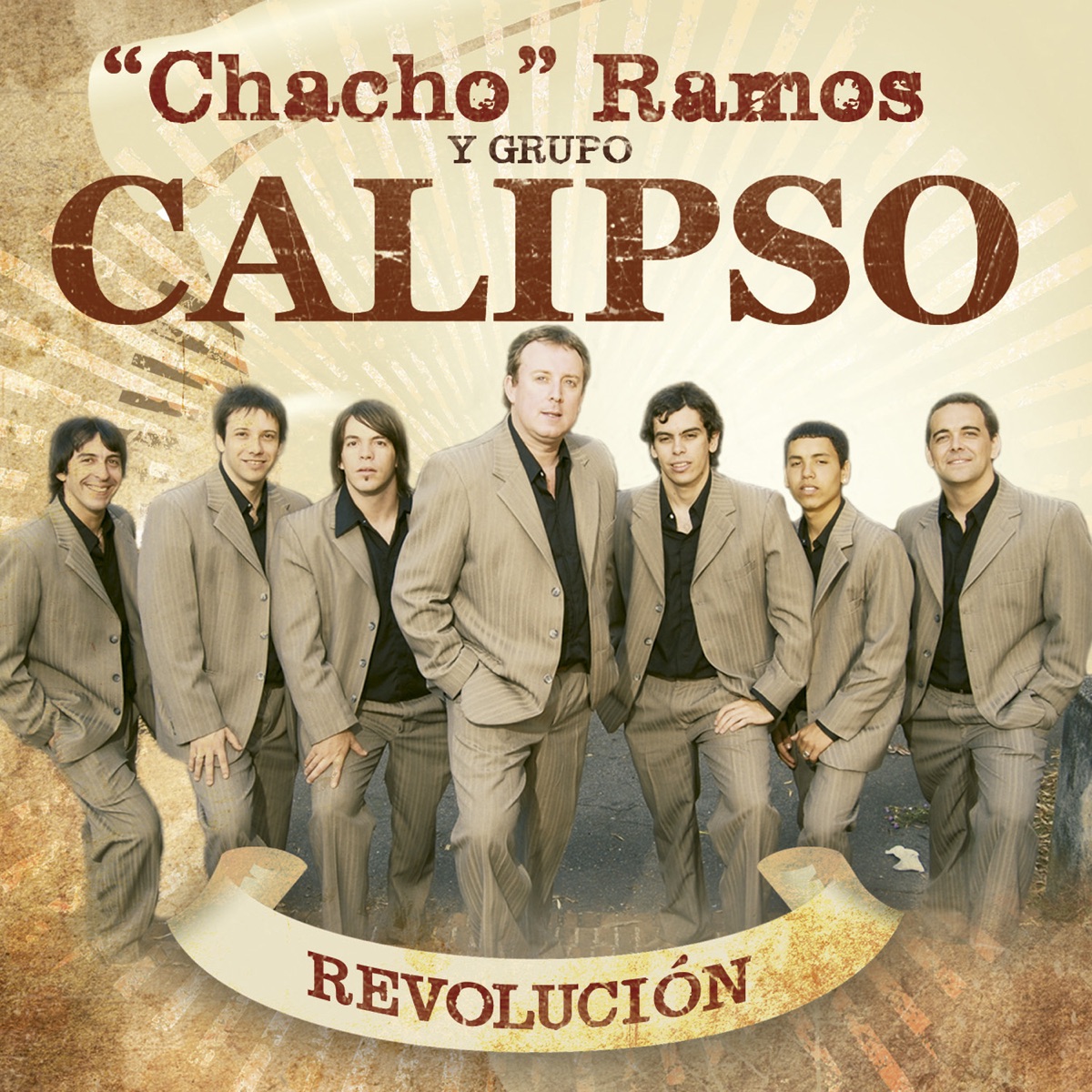 Revolución (feat. Grupo Calipso) by Chacho Ramos album cover