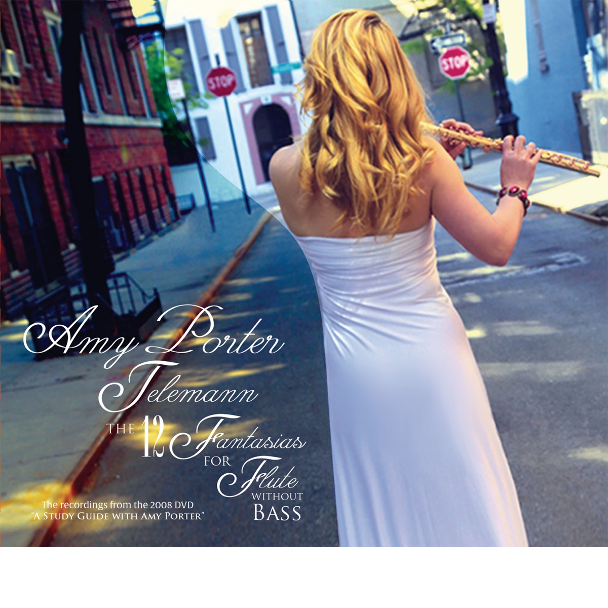 Telemann: The 12 Fantasias for Flute Without Bass, TWV 40:2-13 by Amy Porter album cover