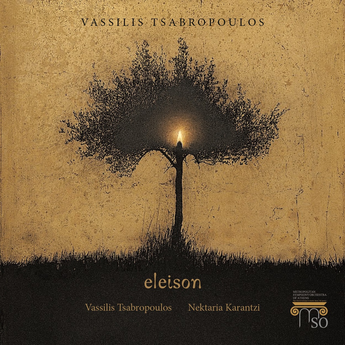 Eleison by Vassilis Tsabropoulos album cover