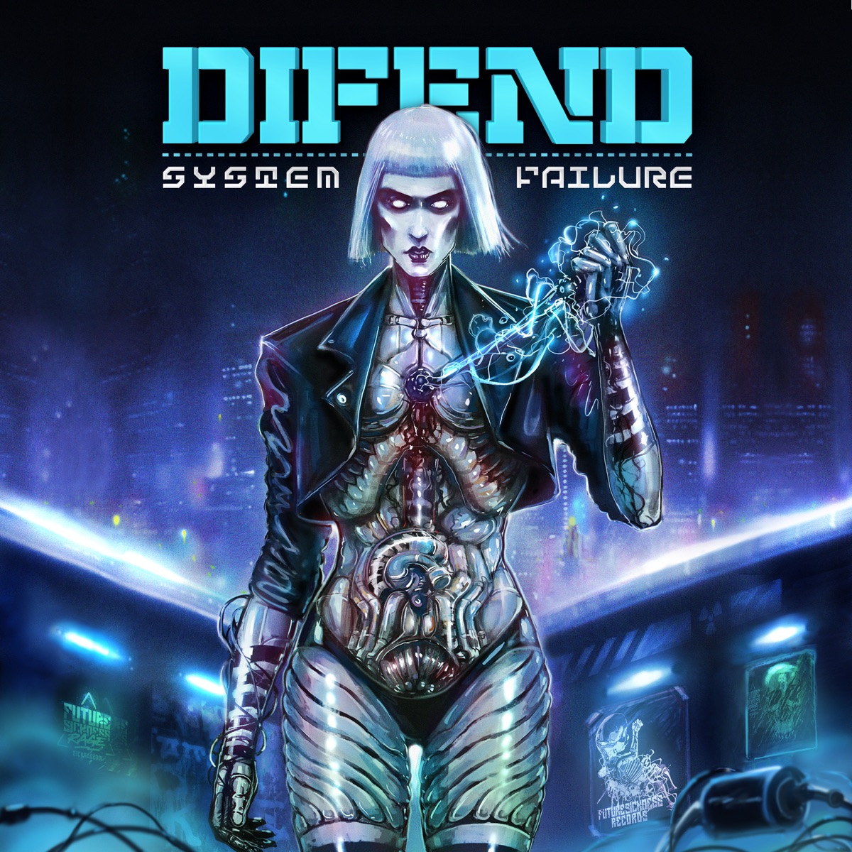 System Failure EP by Difend album cover