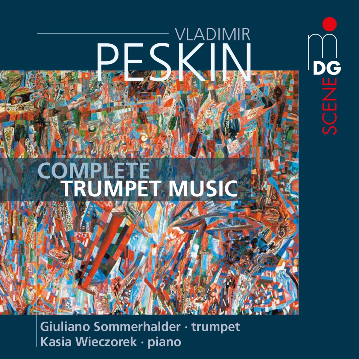 Peskin: Complete Trumpet Music by Giuliano Sommerhalder & Kasia Wieczorek album cover