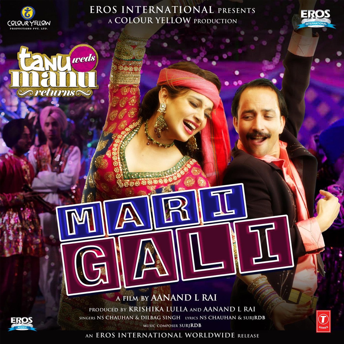 Mari Gali (From "Tanu Weds Manu Returns") - Single by NS Chauhan, Dilbag Singh & Surj Rdb album cover