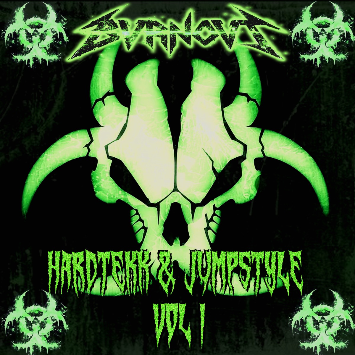 Hardtekk&Jumpstyle Vol 1 by Bvrnovt album cover