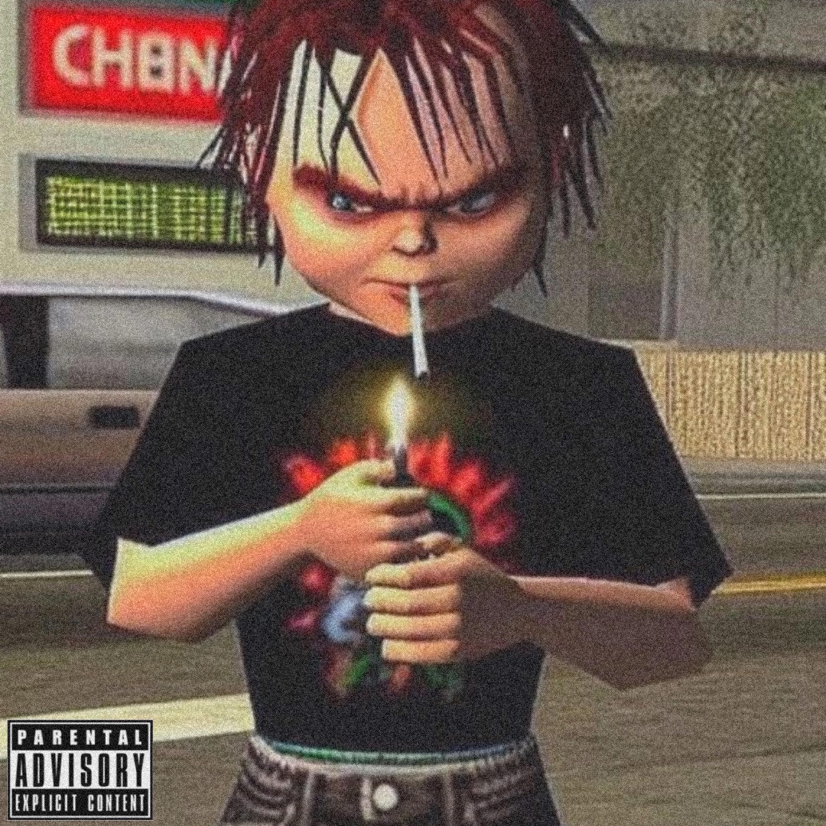 ganja (feat. tenshixgod) - Single by HXVK album cover