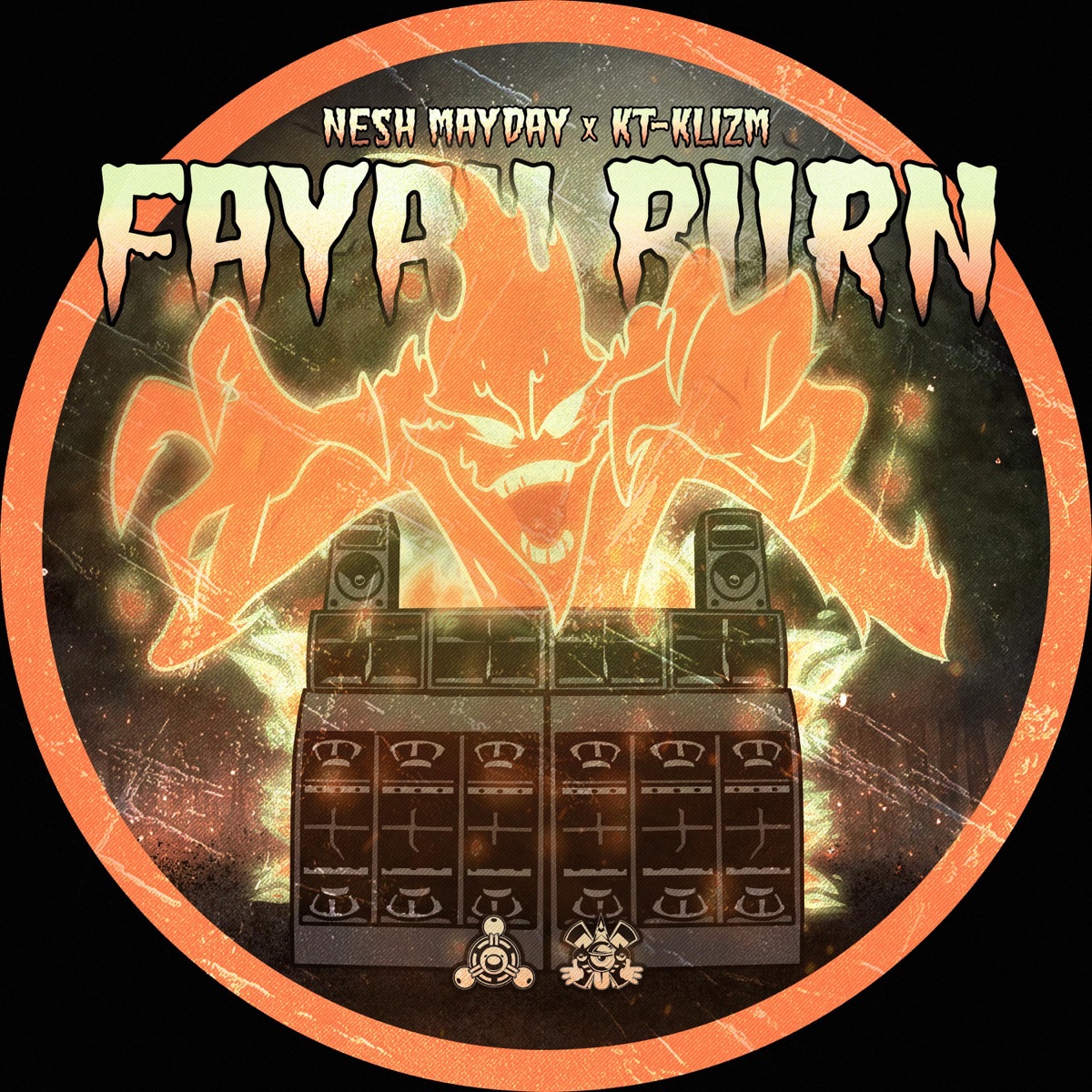 Fayah Burn - Single by Nesh Mayday album cover