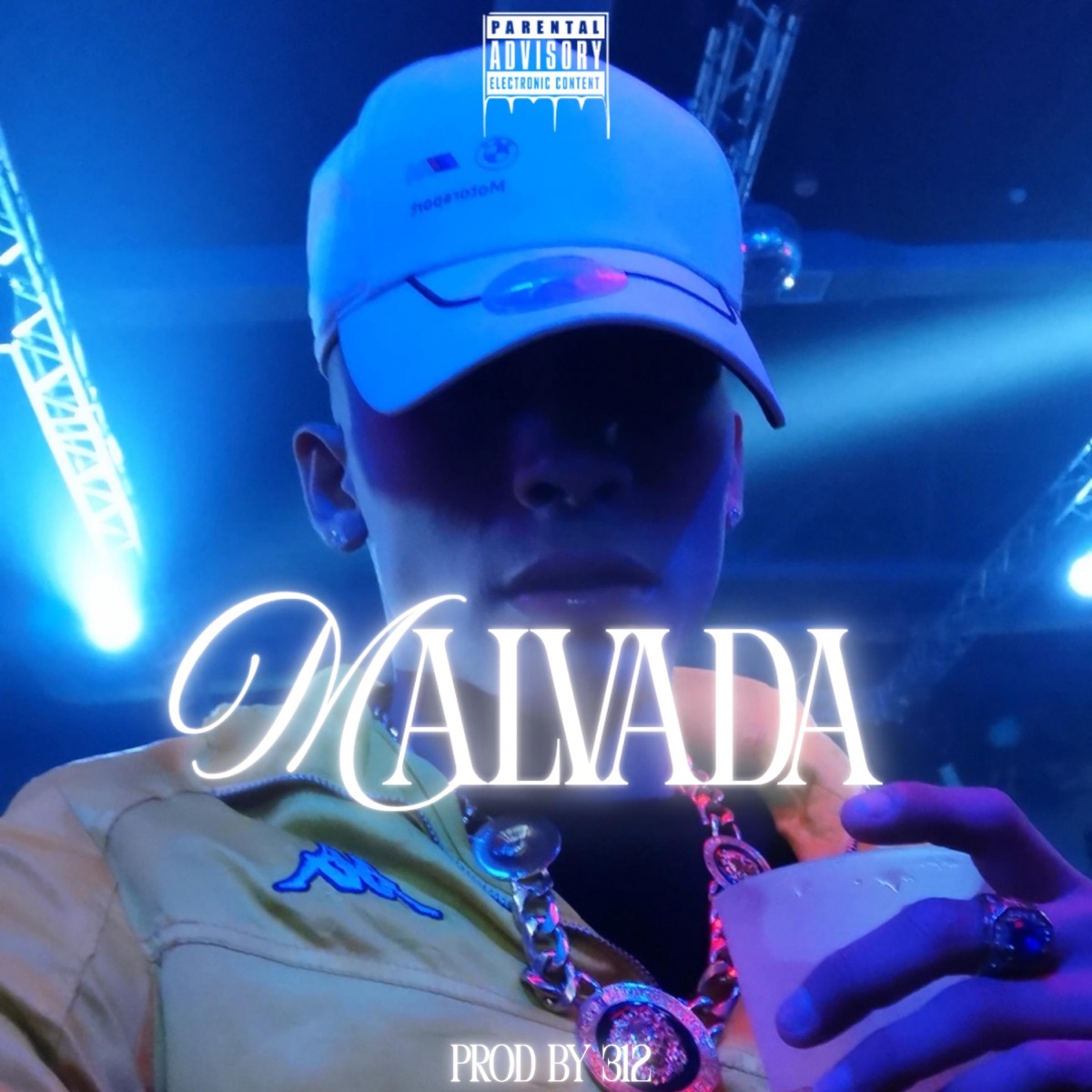 Malvada (feat. Prod By 312) - Single by calviincapon33 album cover