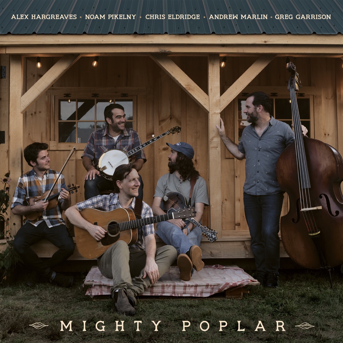 Up on the Divide (feat. Andrew Marlin, Noam Pikelny, Chris Eldridge, Alex Hargreaves & Greg Garrison) - Single by Mighty Poplar album cover