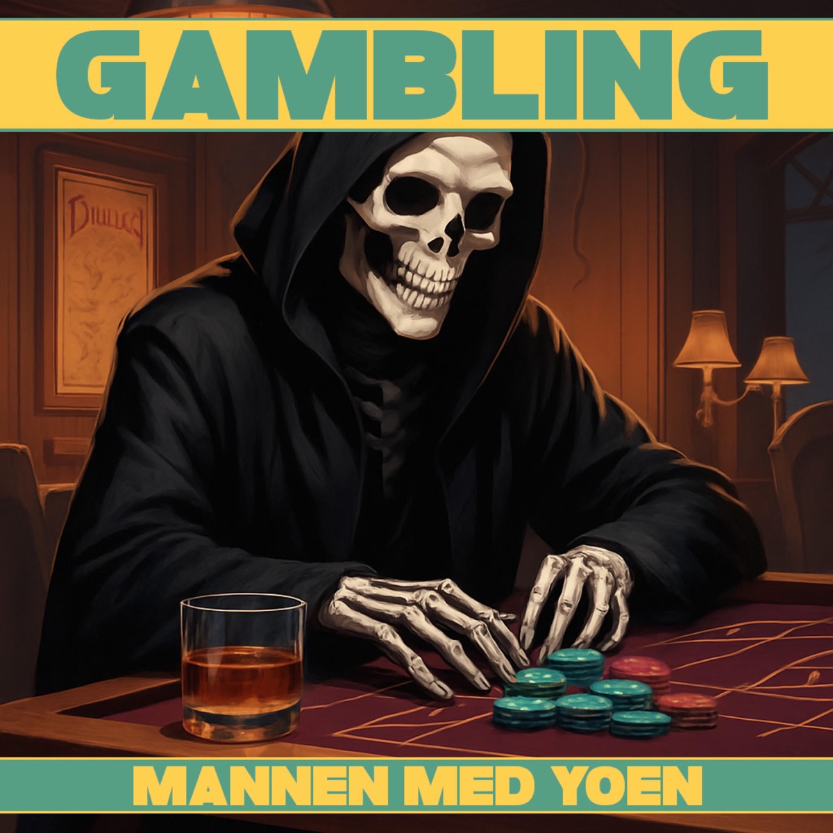Gambling (feat. BlackOut Beats) - Single by Mannen Med Yoen album cover