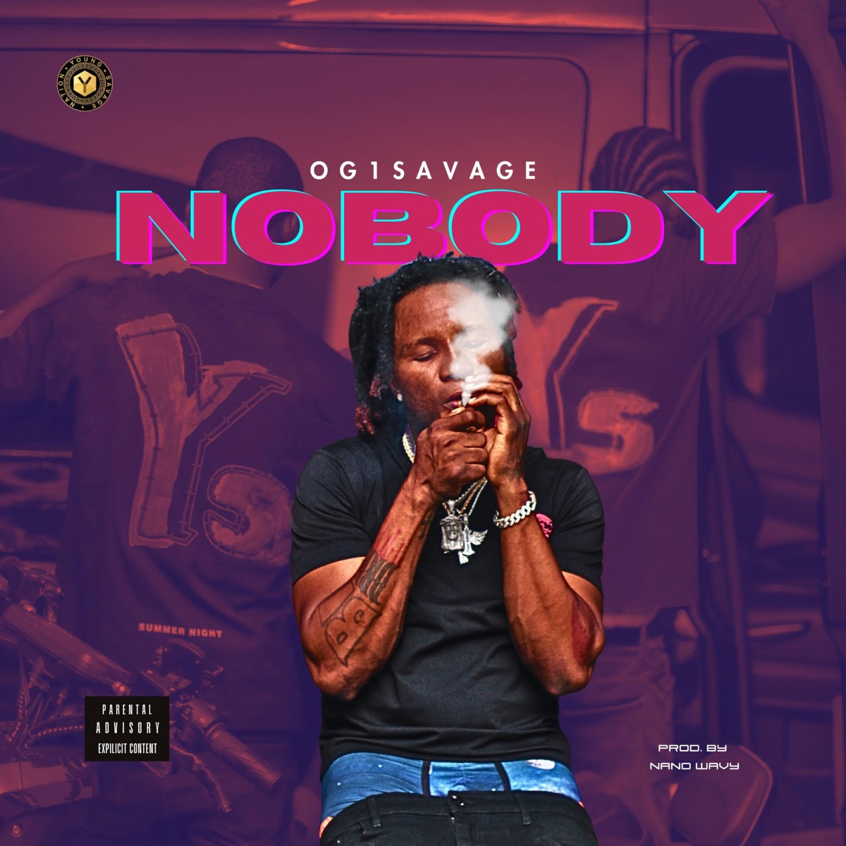 NO BODY - Single by Og1savage album cover