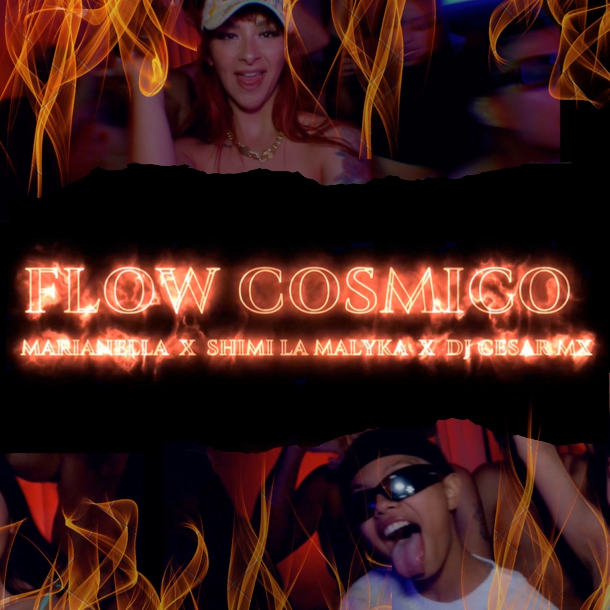Flow cósmico - Single by Marianella, Shimi La Malyka & Dj Cesar Mx album cover
