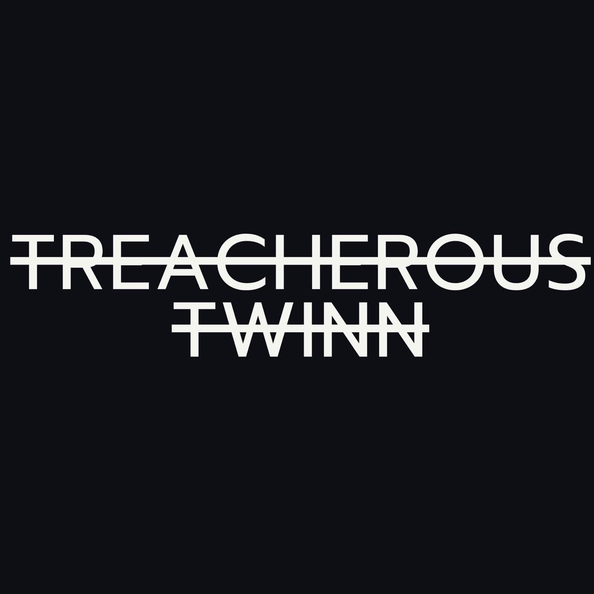 Treacherous Twinn - Single by Treacherous twinn, V JaY Slime MoneyWay & Leviitated4l album cover