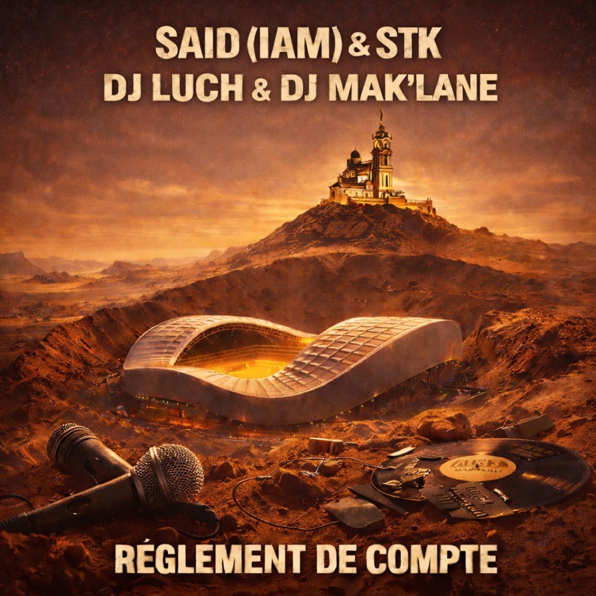Règlement 2 Compte (feat. SAID (IAM) & STK) - Single by DJ Luch & DJ MAK'LANE album cover