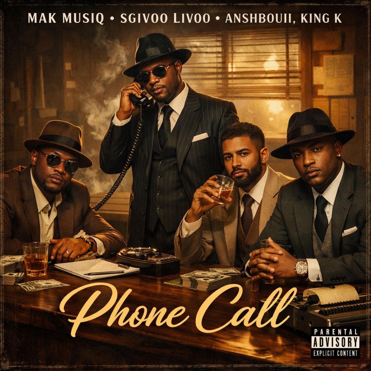 Phone Call (feat. Mak MusiQ, Ansh Boui & KING K) - Single by Sgivo Livoo album cover