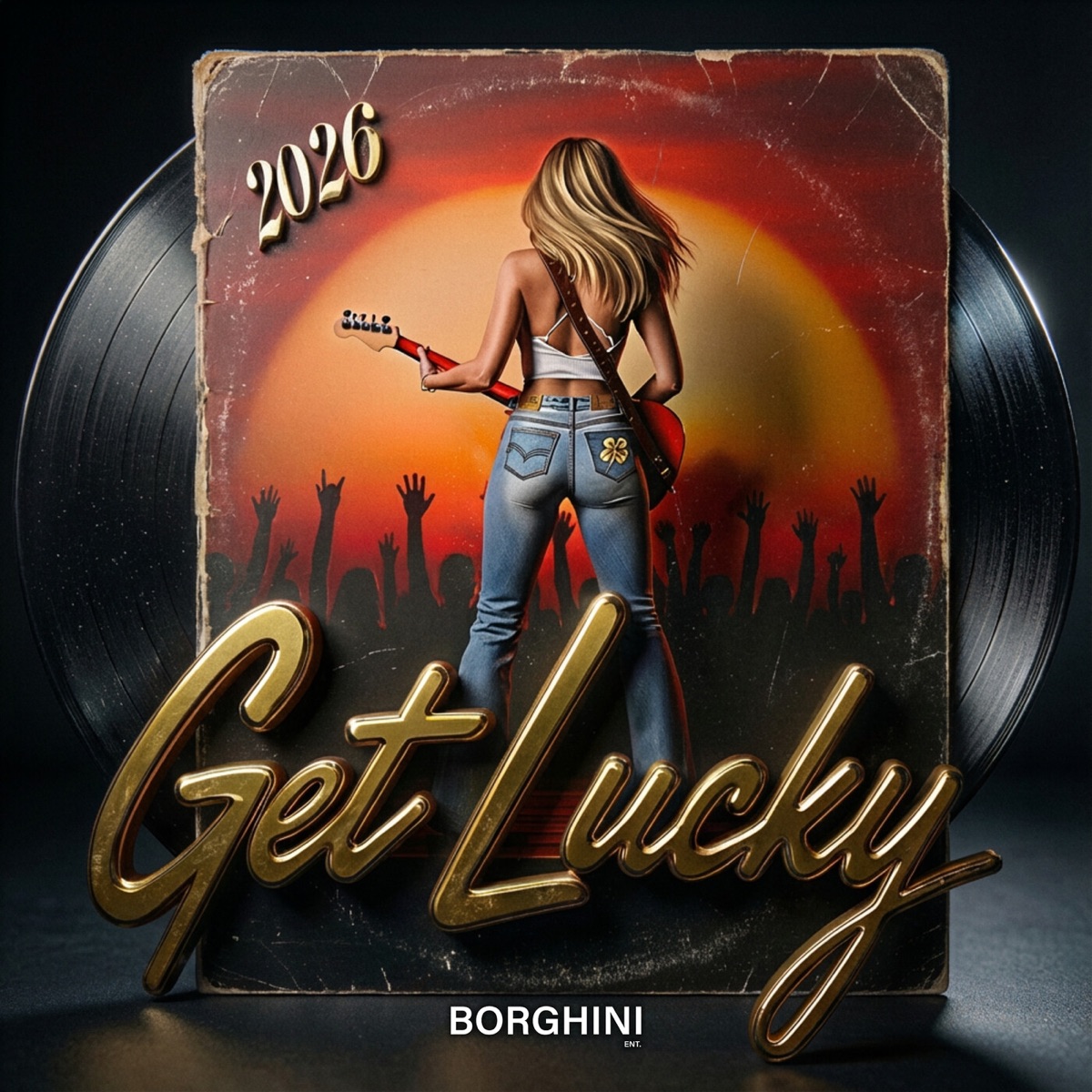 GET LUCKY 2026 (Hjemmesnekk) [feat. LIL DOKKY, $CHMÆB$, Lil Gingy, HELLIPUS & LIL HUZZY] - Single by BORGHINI album cover