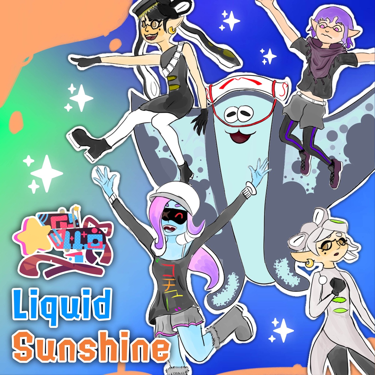 Liquid Sunshine (Remix) - Single by Cochu & UV Phoenix album cover