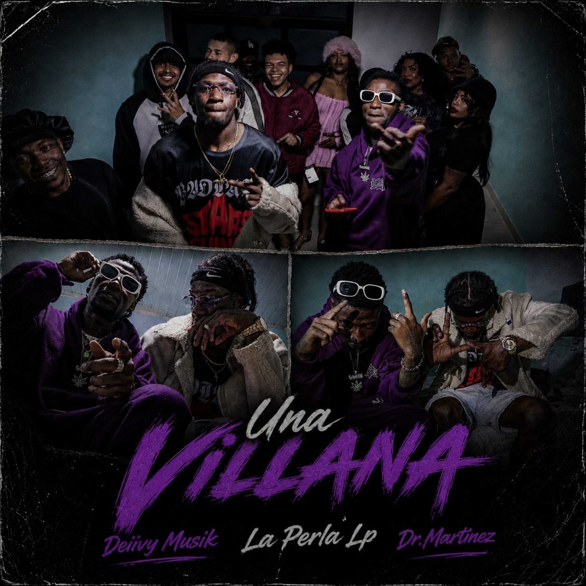 Una Villana - Single by Deiivy Musik, La perla LP & Drmartinezvzla album cover