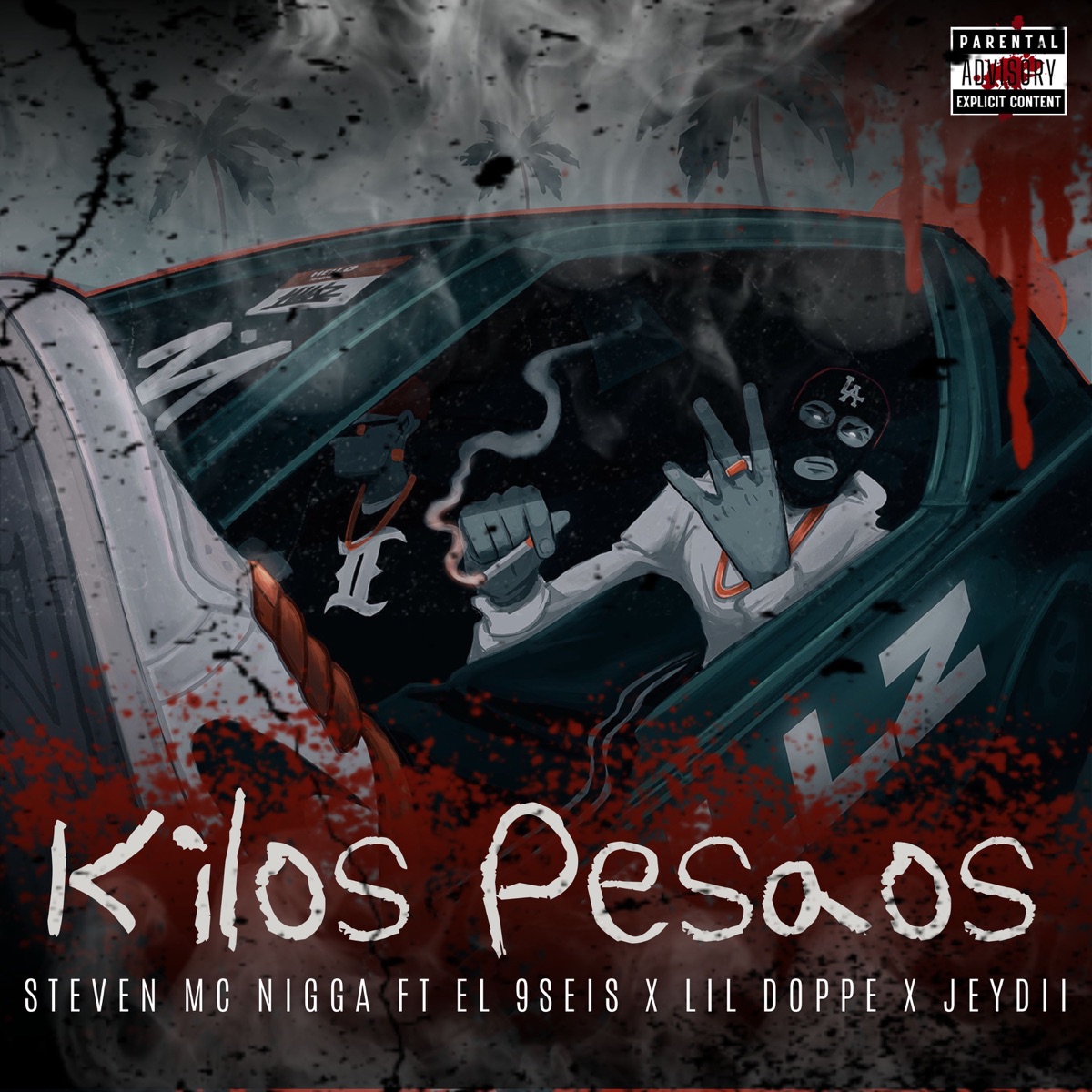 Kilos Pesaos (feat. El 9seis, Lil Doppe & Jeydii) - Single by Steven MC Nigga album cover