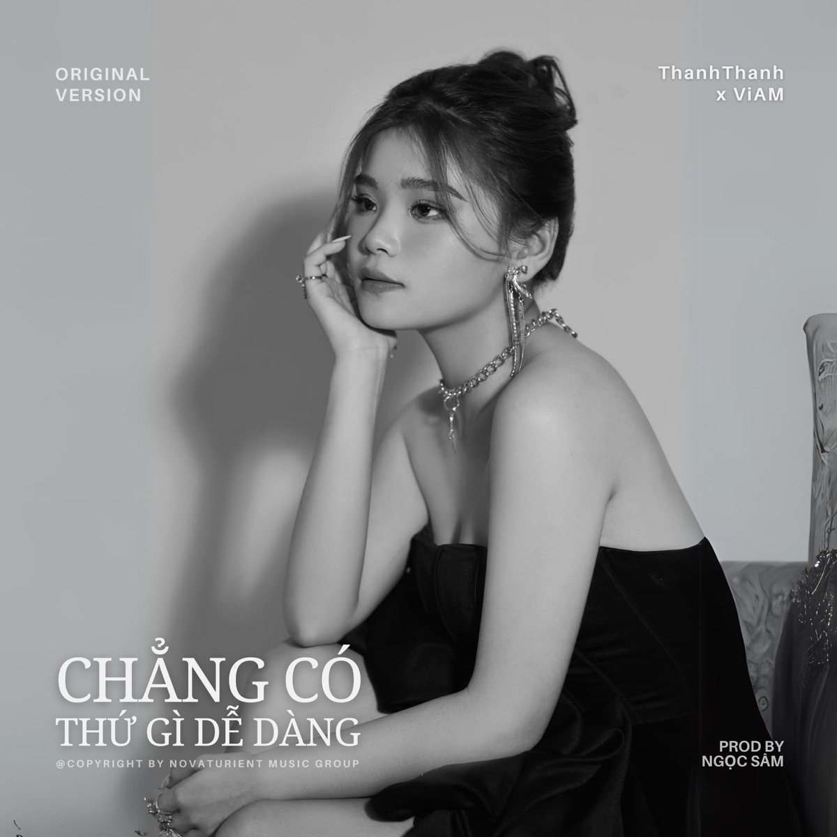 Chẳng Có Thứ Gì Dễ Dàng (feat. ViAM) - Single by Thanh Thanh album cover