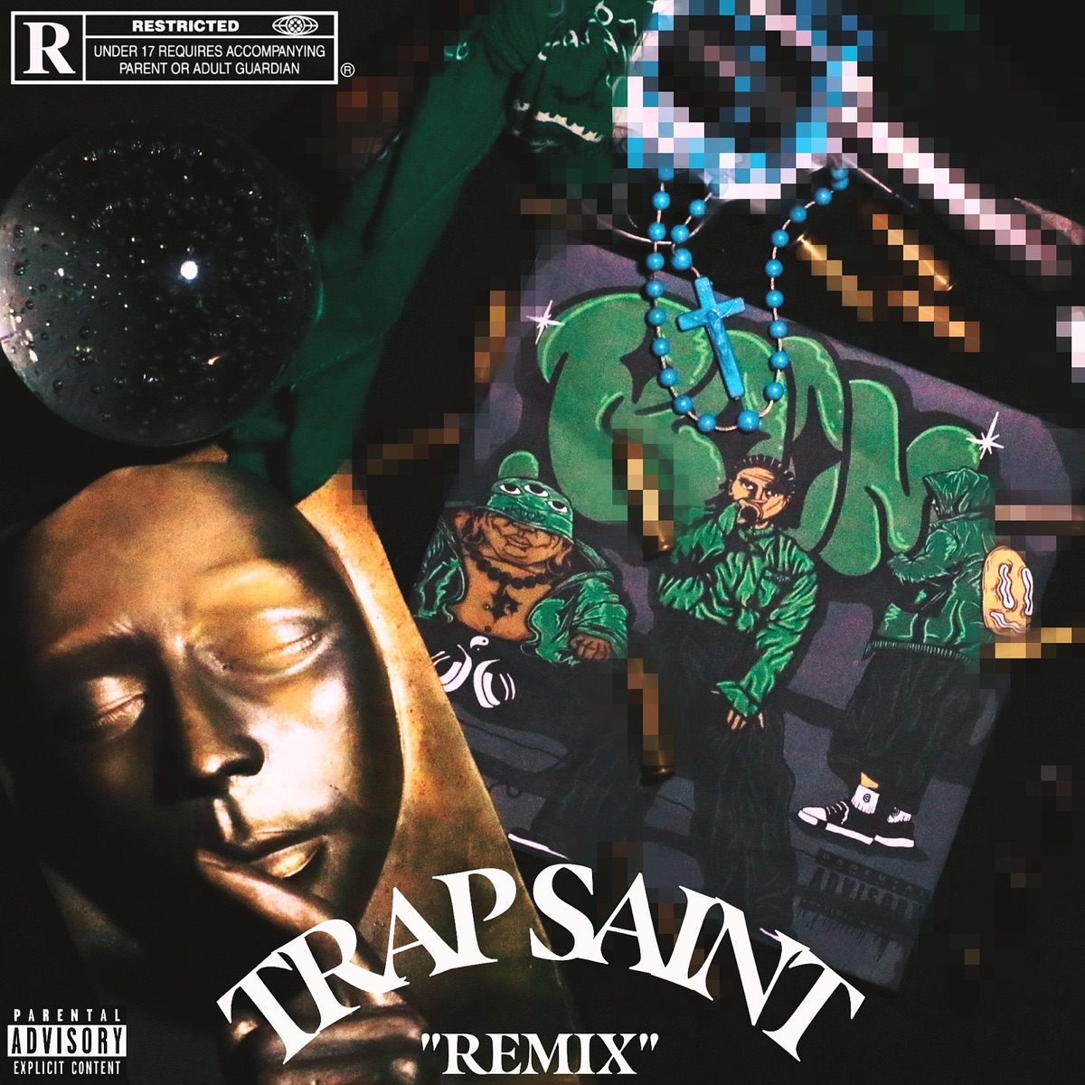 Trap Saint (Remix) [feat. Eyside, Tapshelv, WAYOUT, icyK & GDZNT] - Single by That Room Records album cover