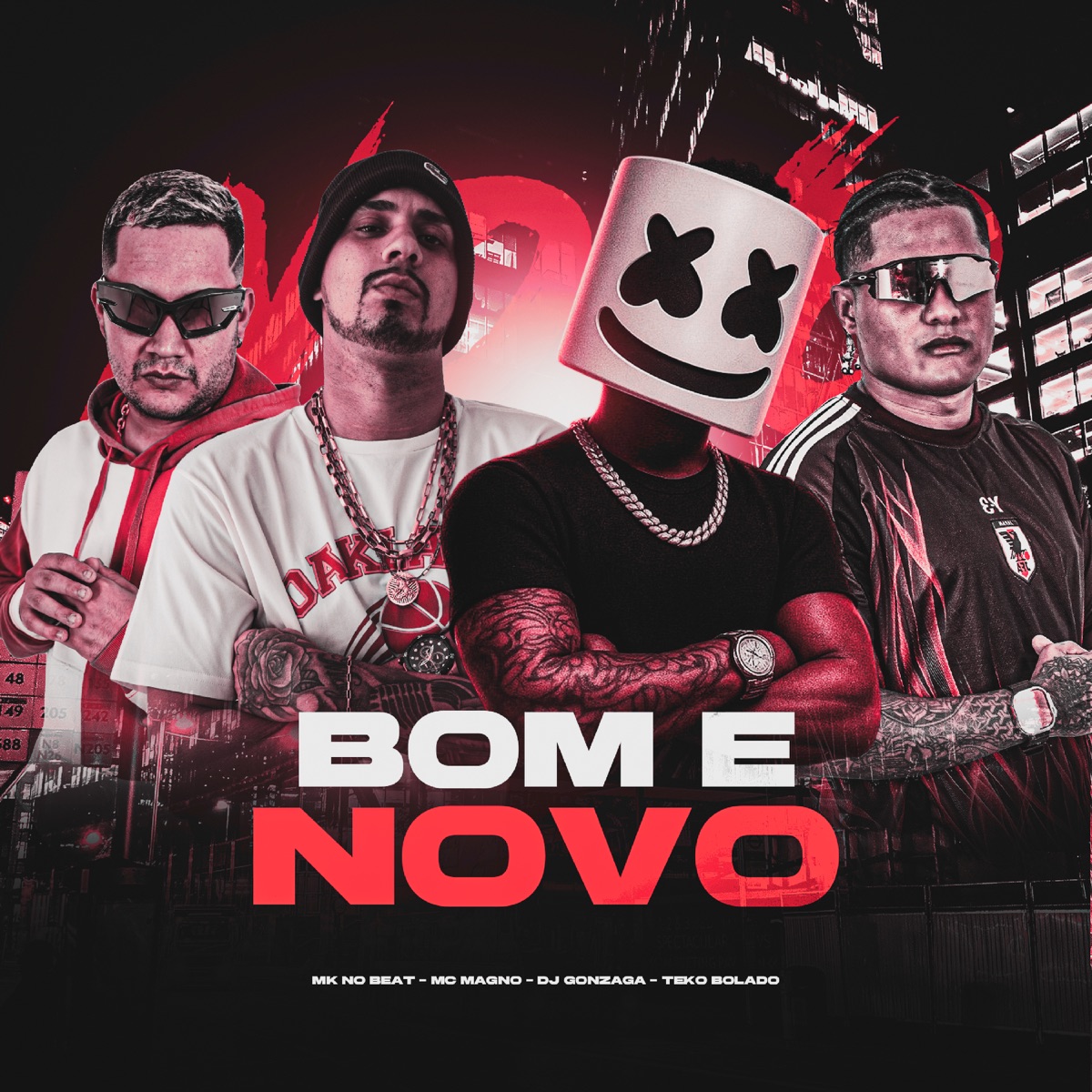 BOM E NOVO - Single by MC Magno, O DJ GONZAGA, MK no Beat & Teko Bolado album cover