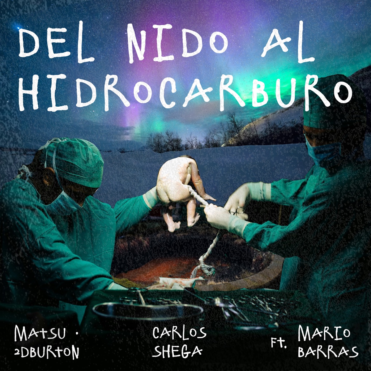 Del Nido al Hidrocarburo (feat. Mario Barras) - Single by 2DBurton, Matsu & Carlos Shega album cover