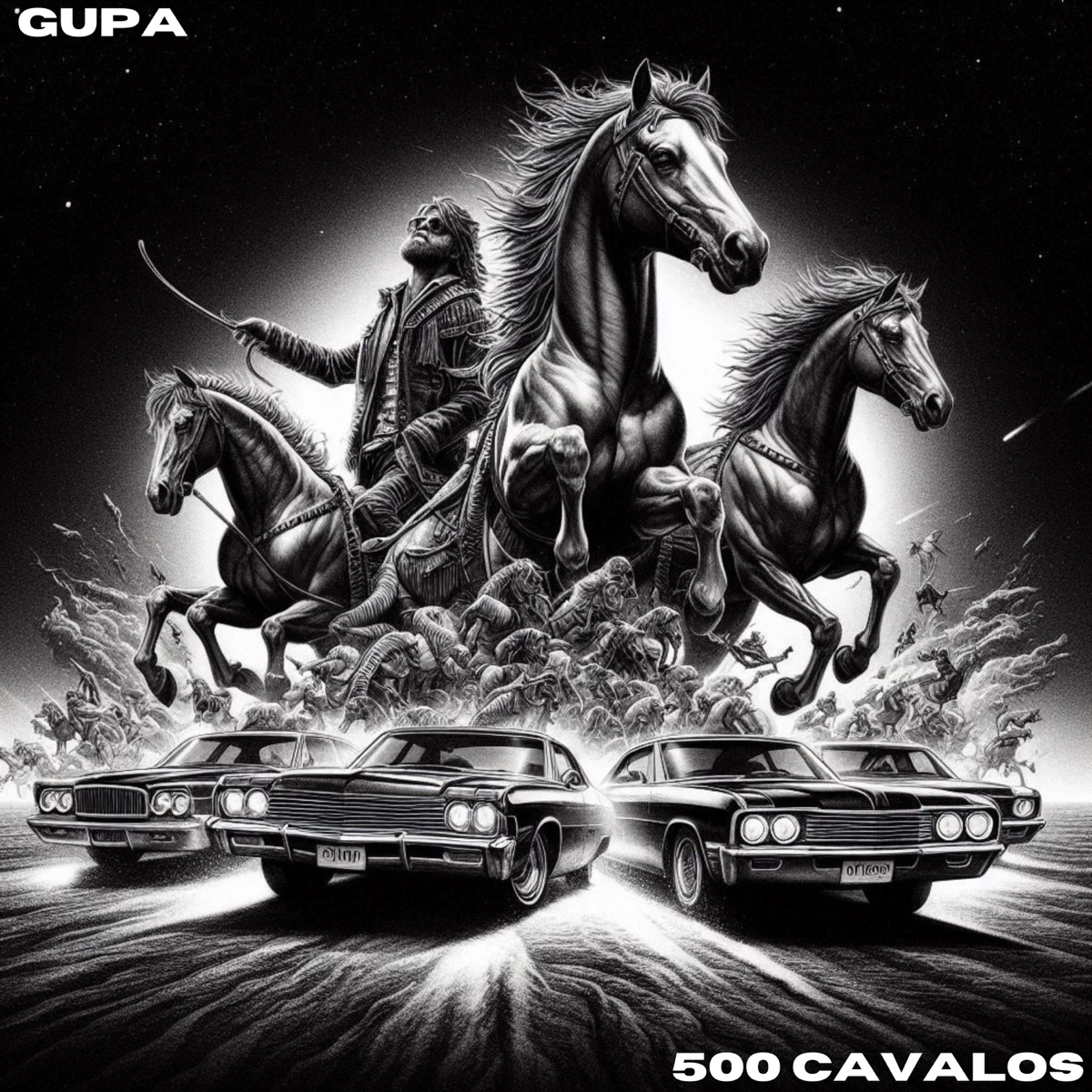500 CAVALOS - Single by Gupa album cover