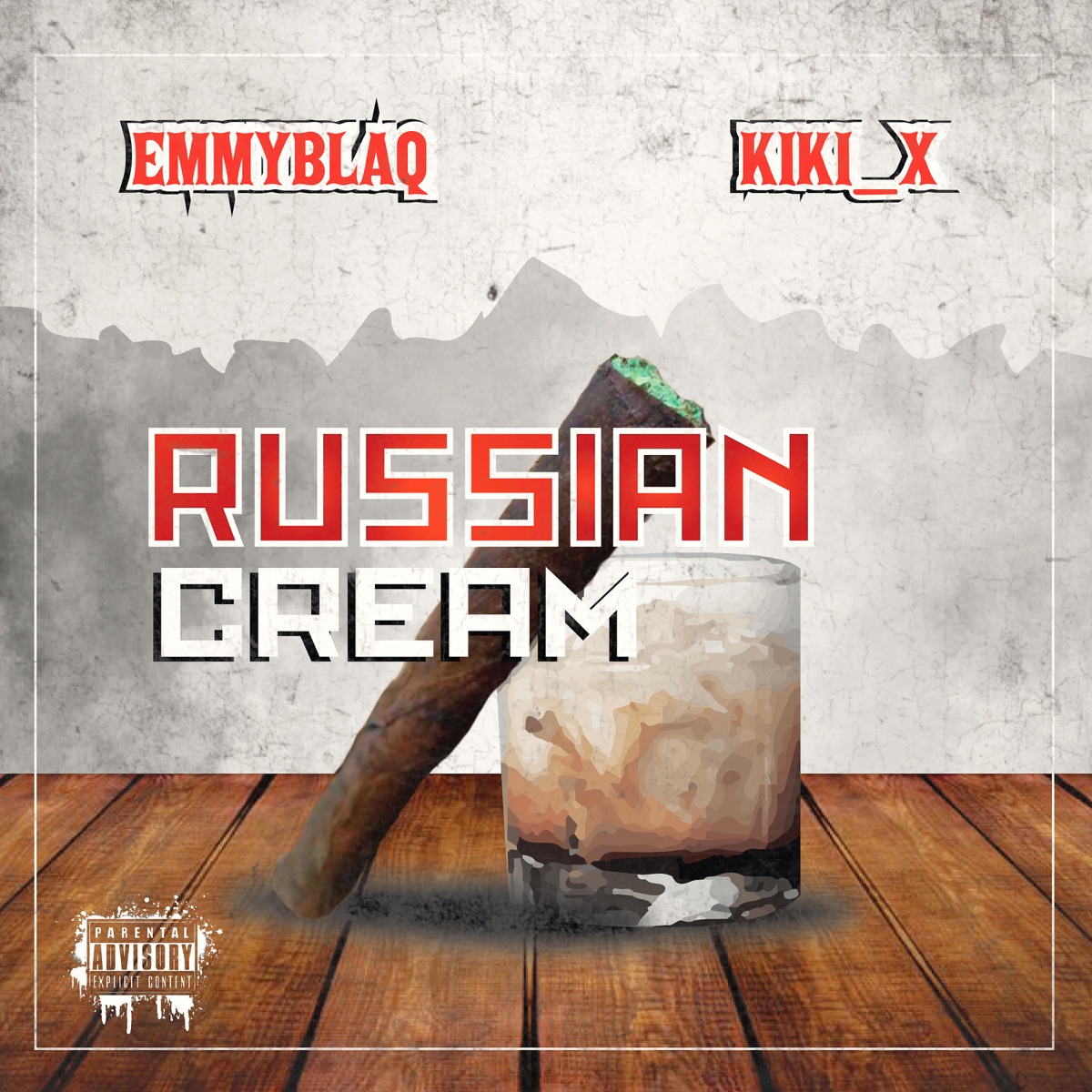 Russian Cream (feat. Kiki_X) - Single by Emmyblaqcfr_ album cover
