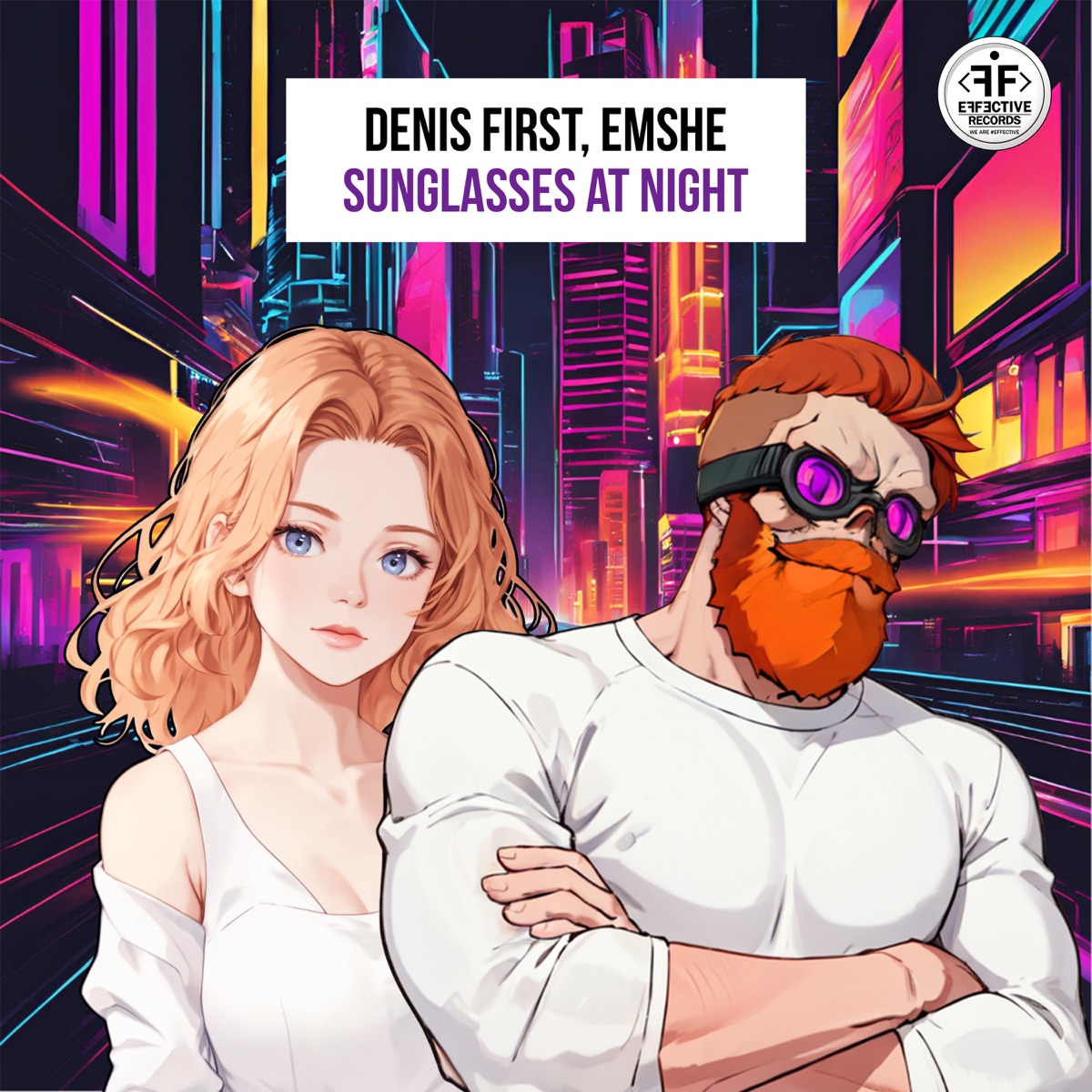 Sunglasses at Night - Single by Denis First & EMSHE album cover