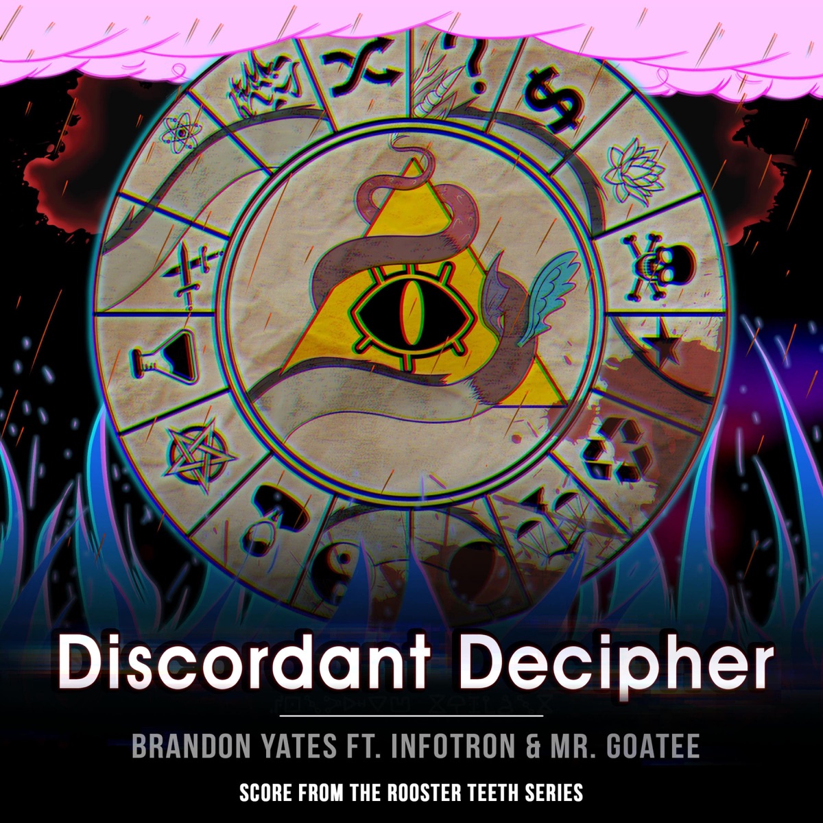 Death Battle: Discordant Decipher (feat. Mr. Goatee & Infotron) - Single by Brandon Yates album cover