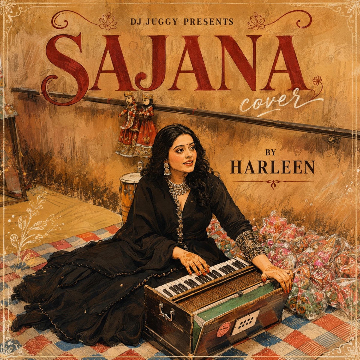 SAJANA (DJ Juggy Remix) - Single by Harleen album cover