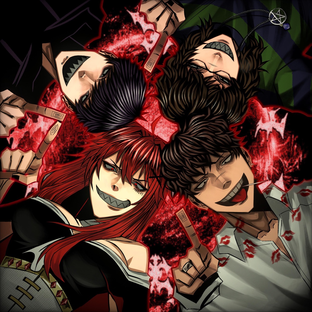 HAHA! (feat. asteria) [Remix] - Single by Lytra, Vyzer & kets4eki album cover