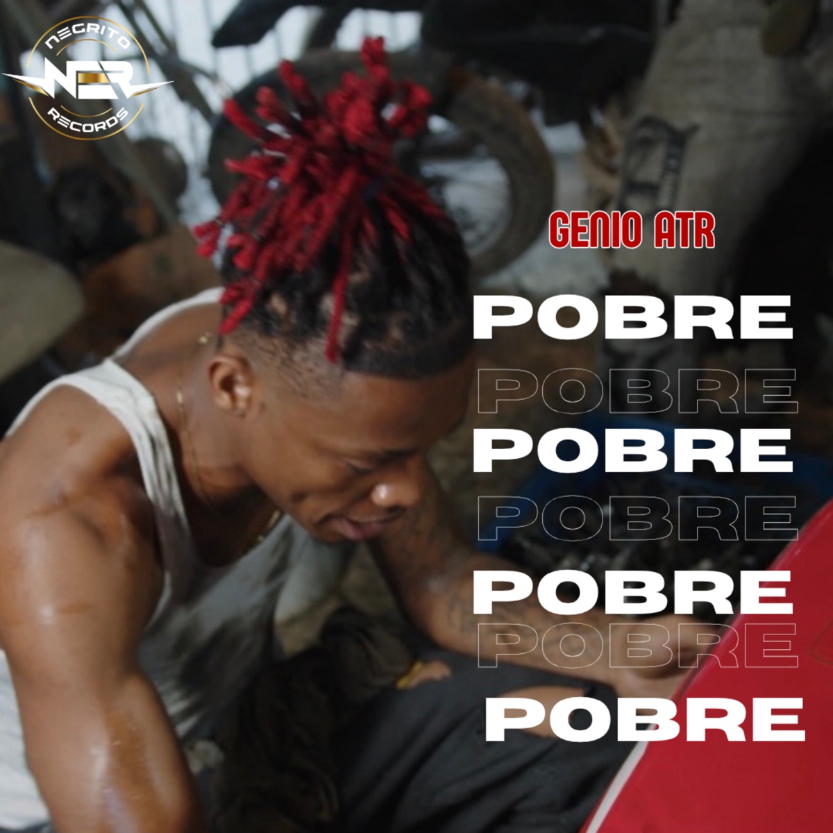 POBRE (feat. LUIS CARACTER) - Single by Genio ATR album cover