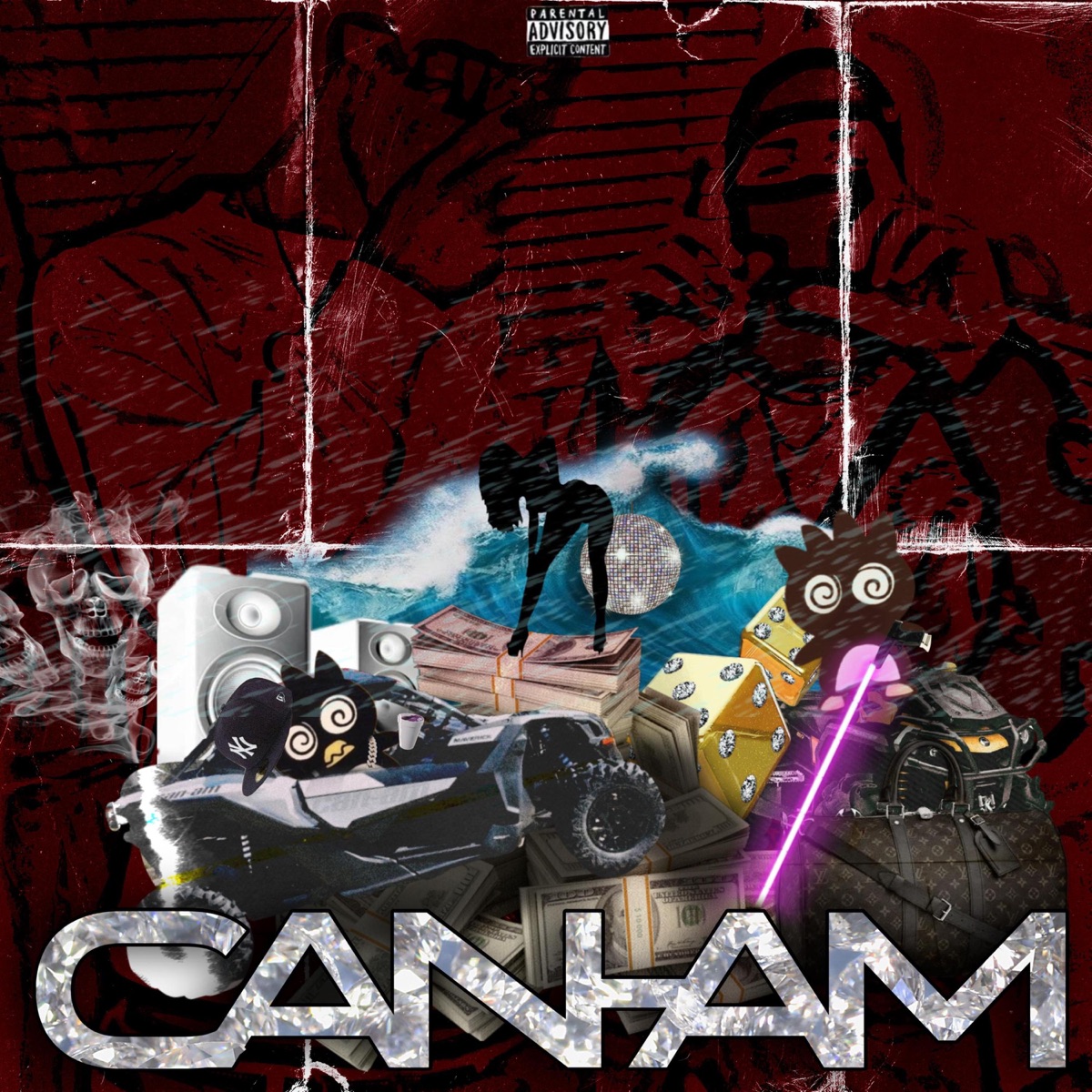 CAN-AM (feat. Chiaro) - Single by Razeee album cover