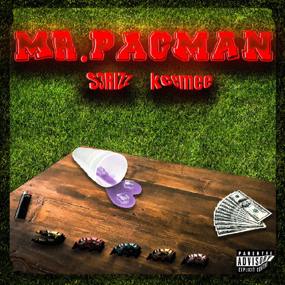 Mr.Pacman (feat. keemee) - Single by S3rizzYungboii album cover