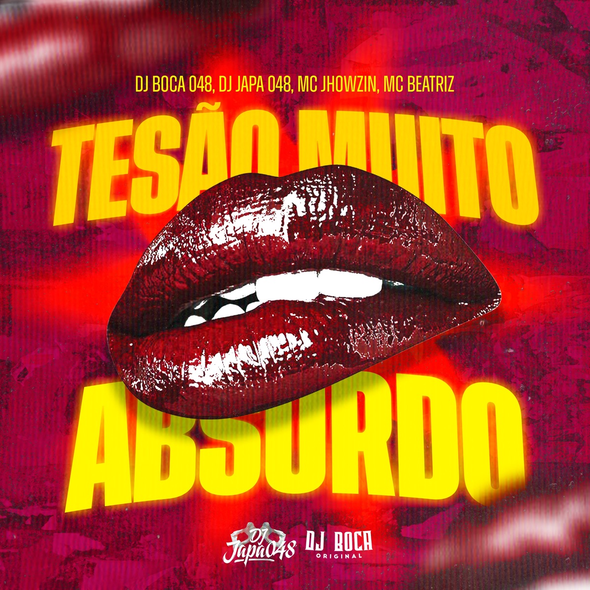 TESÃO MUITO ABSURDO - Single by MC Jhowzin, Dj Japa 048, DJ BOCA 048, Firma Rica & MC BEATRIZ album cover