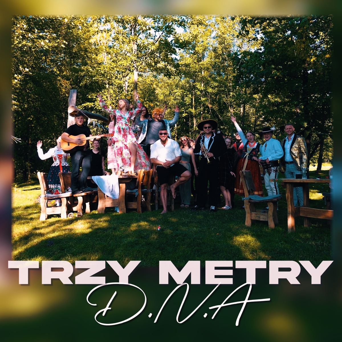 TRZY METRY - Single by D.N.A, Darya & Nizioł album cover