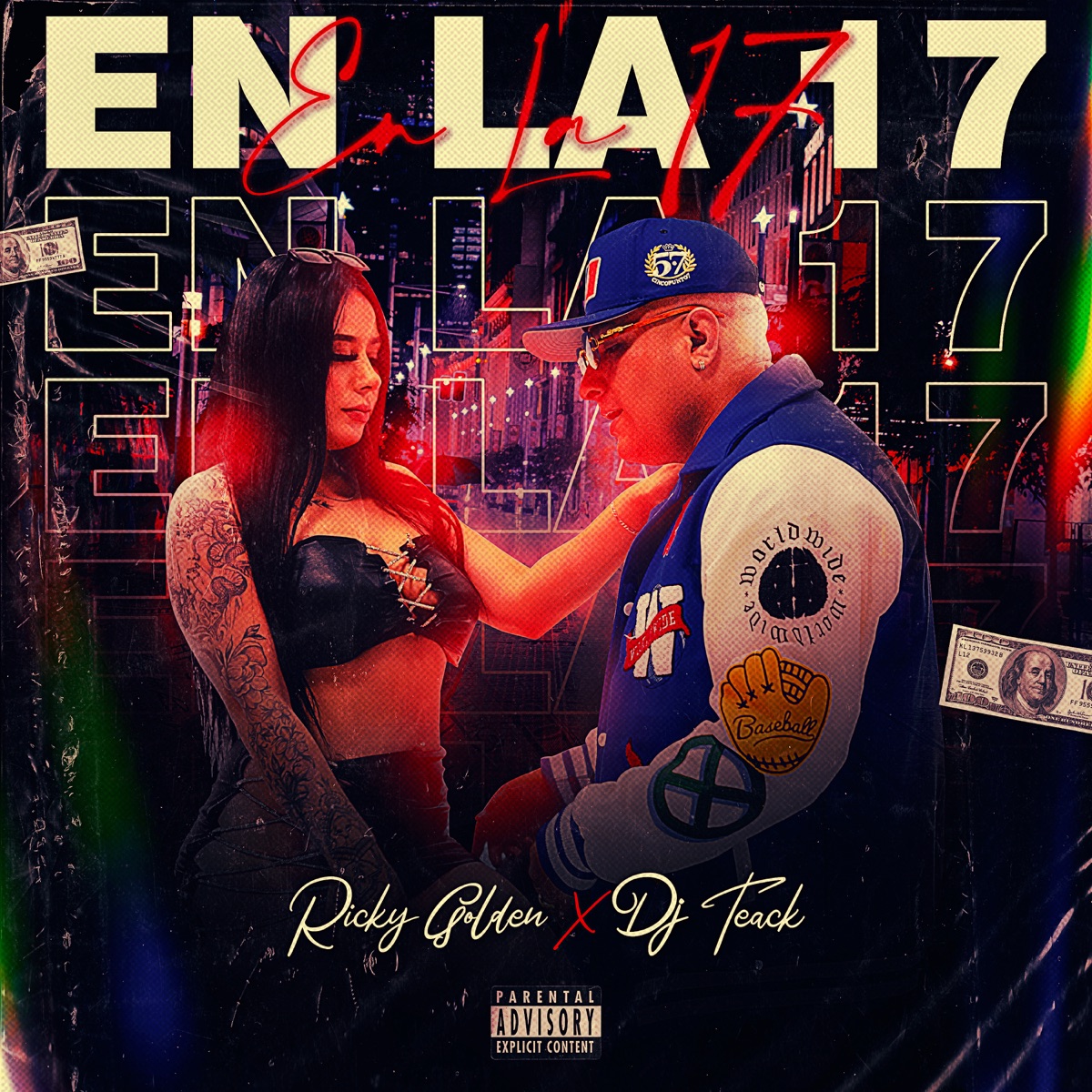En la 17 - Single by Dj Teack & Ricky Golden album cover