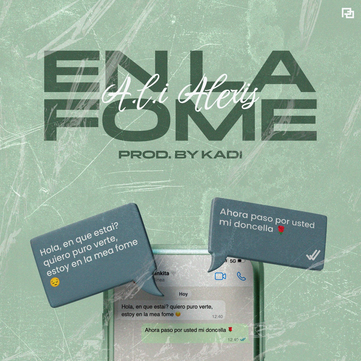 EN LA FOME - Single by A.L.I Alexis & Prod.Kadi album cover