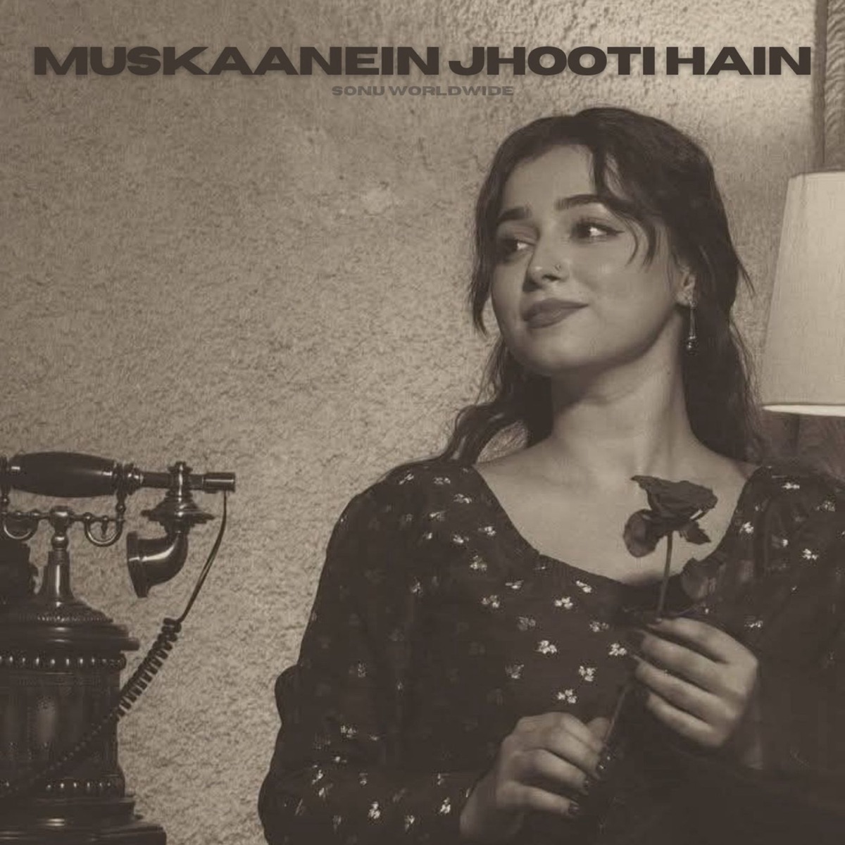 Muskaanein Jhooti Hain - Single by Sonu Worldwide album cover