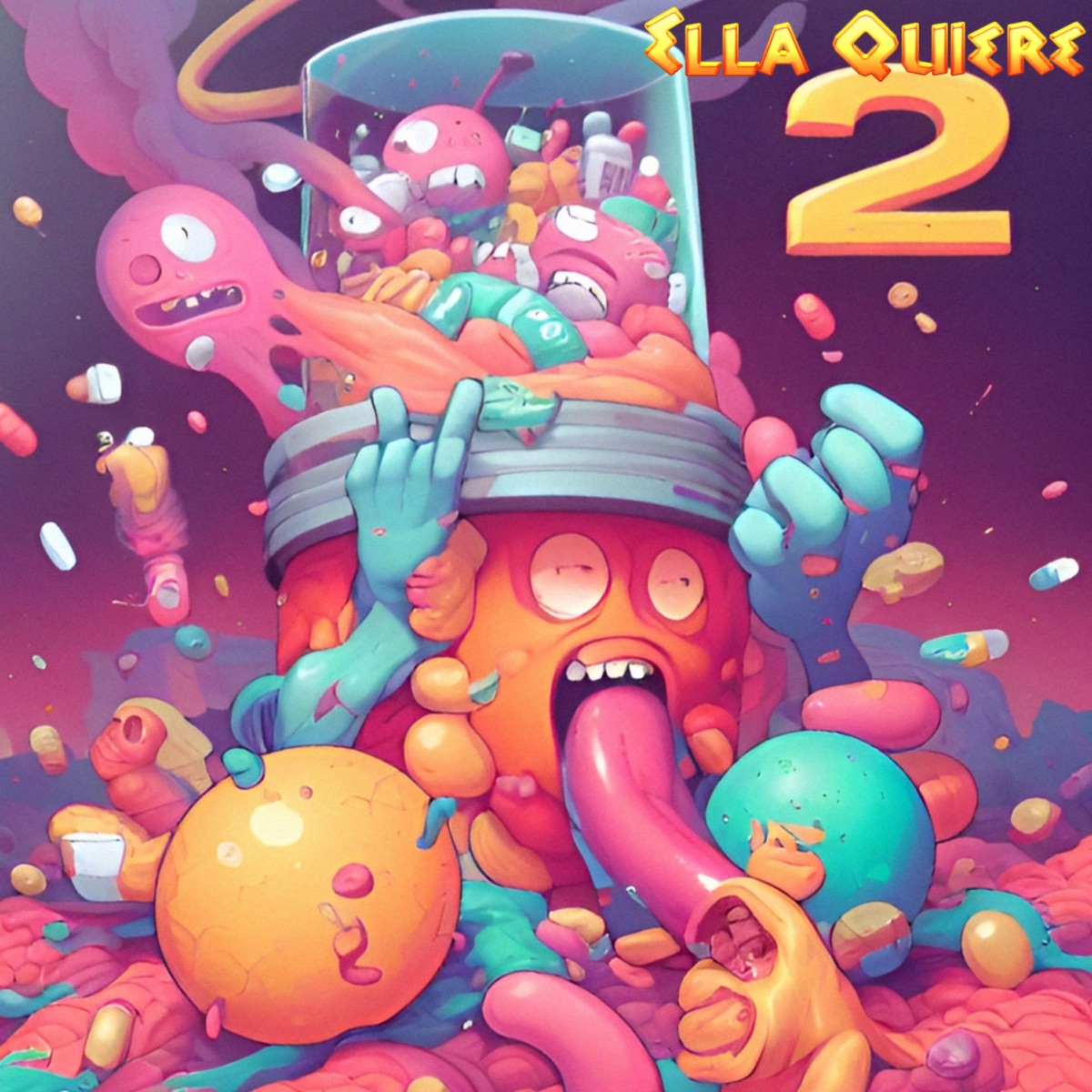 Ella Quiere 2 - Single by Lando, Liroy & El Chain album cover