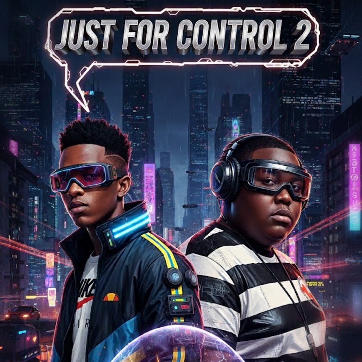 Just for control 2 - EP by King 97 Sa & DJ Mleendo EWR album cover
