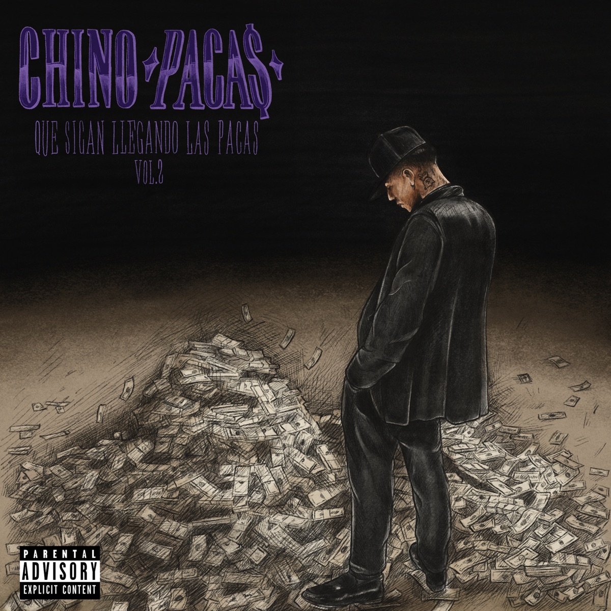 QUE SIGAN LLEGANDO LAS PACAS V.2 by Chino Pacas album cover