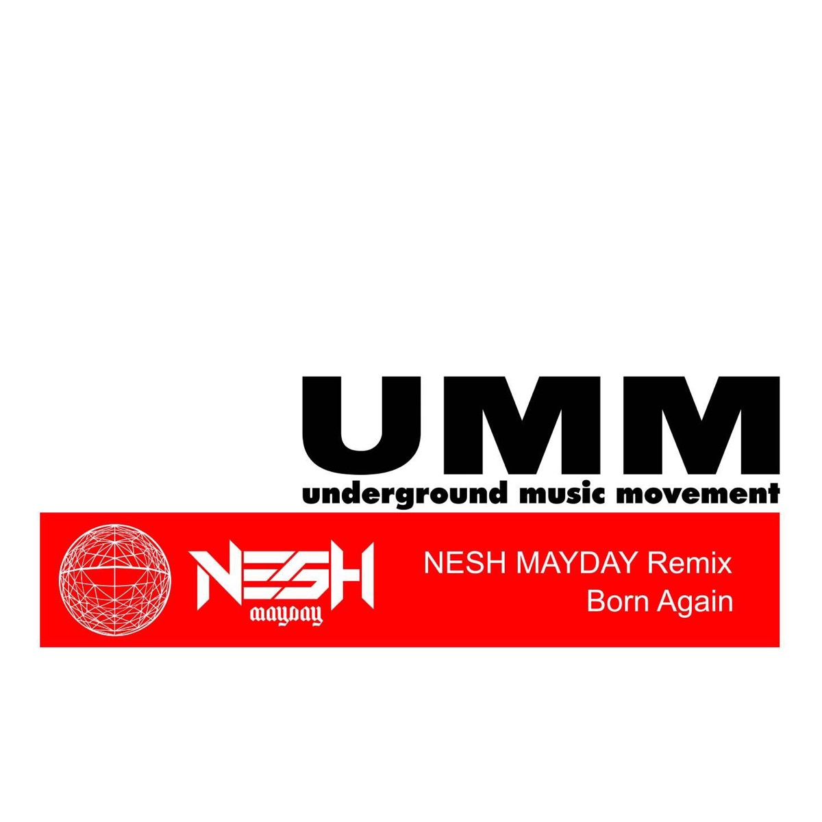 Born Again (Remix) - Single by Nesh Mayday & Ricky L album cover