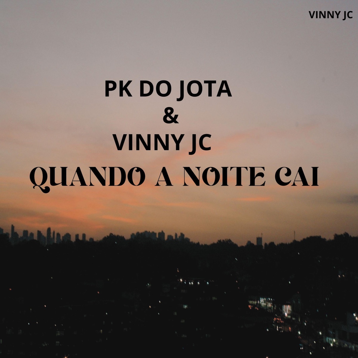 QUANDO A NOITE CAI (Radio Edit) - Single by Mc vinny jc album cover